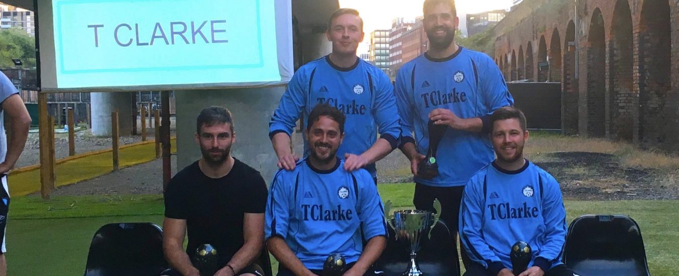 3843TClarke wins Football Trophy for second year