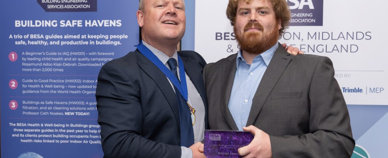 7198George Lowrey wins two BESA Apprentice Awards