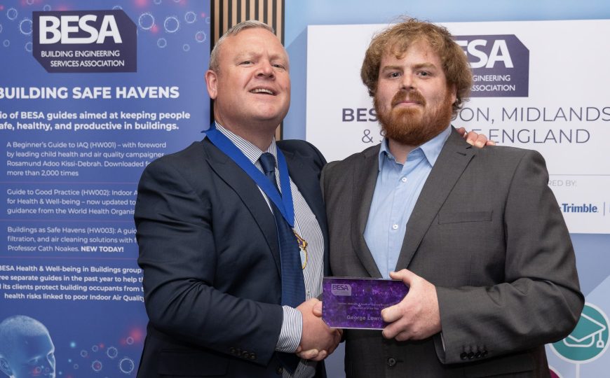 7198George Lowrey wins two BESA Apprentice Awards