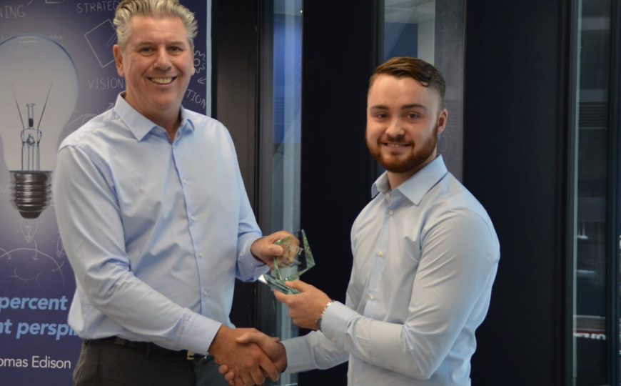 10382Kai Geere named Apprentice of the Year 2022